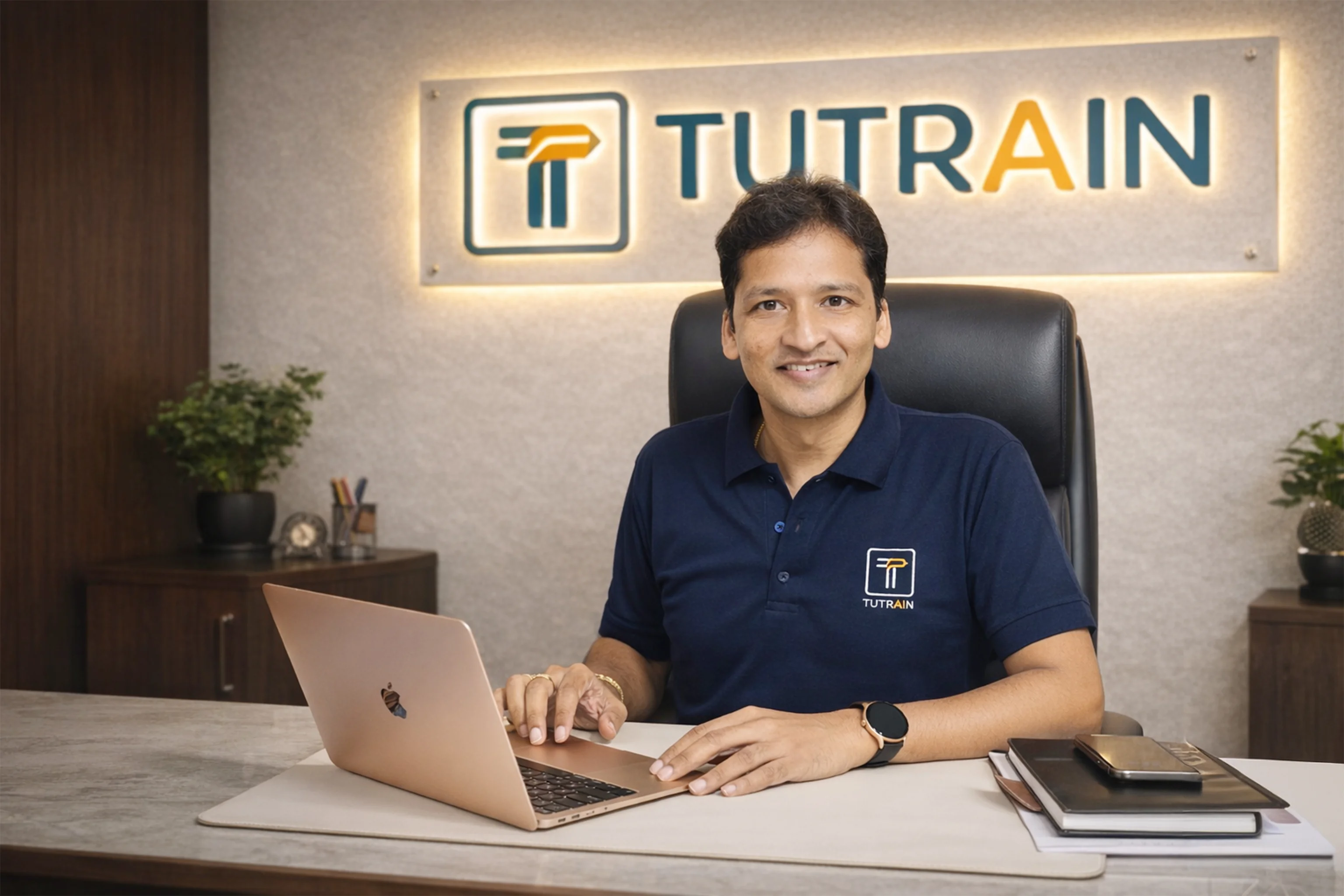 Somveer Tayal, Founder and CEO of TuTrain online tutoring platform