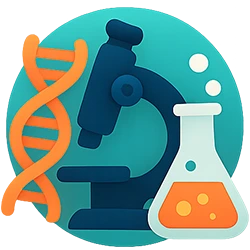 A Level Sciences (Physics, Chemistry, Biology) tutoring covering multiplication, fractions, and word problems icon